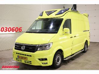 bruktbiler bedrijf Volkswagen Crafter 2.0 TDI 175 PK DSG Ambulance RTW Lucht 2X Schuifdeur LED Leder Airco Cruise PDC 2019/11