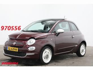 Coche accidentado Fiat 500 1.2 Lounge Schuifdak Leder Navi Clima Cruise PDC 64.483 km! 2018/4
