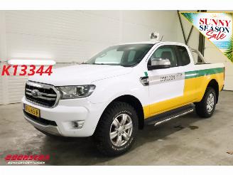 Vaurioauto  commercial vehicles Ford Ranger 2.0 EcoBlue Limited Super Cab Leder ACC Navi Clima Camera SHZ AHK 2020/11