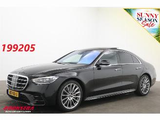 Damaged car Mercedes S-klasse 580 e AMG Line Pano ACC HUD Burmester Memory 360° 2022/12