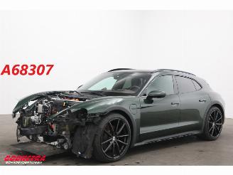 Auto incidentate Porsche Taycan 4S 105 kWh Teilediebstahl Pano HUD Sport Chrono PASM PDLS+ Bose 360° 2024/9