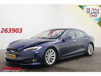 Voiture accidenté Tesla Model S 100D 4wd ACC Clima Navi Leder SHZ Virtual Camera PDC 2018/12