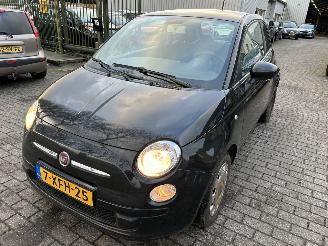 Damaged car Fiat 500  2014/7