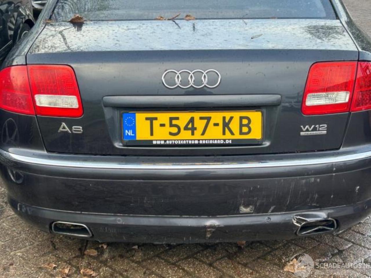 Audi A8 A8 (D3), Sedan, 2002 / 2010 6.0 W12 48V Quattro