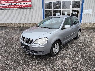Vrakbiler auto Volkswagen Polo 9N3 Grijs LA7R Onderdelen BME Motor 2005/9