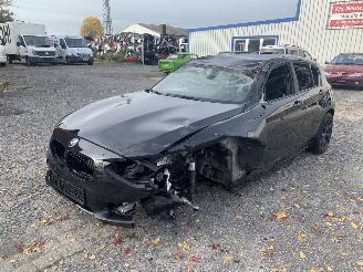 Vrakbiler auto BMW 1-serie Zwart 2 668 Onderdelen GS617BG Bak N13B16A Motor 2013/1