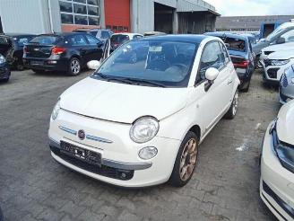 demontáž osobní automobily Fiat 500 500 (312), Hatchback, 2007 1.2 2015
