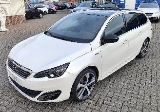Vaurioauto  passenger cars Peugeot 308 Peugeot 308 SW gt line automatiek pano full options 2016/6