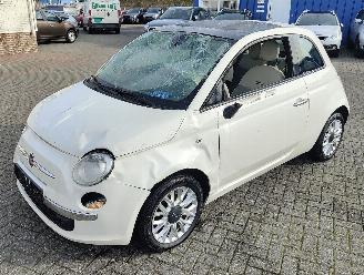 Schadeauto Fiat 500 fiat 500 1,2 automaat rijdende schade 2014/9