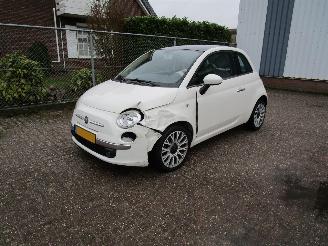 Voiture accidenté Fiat 500 Twin Air Navi Airco 2011/10