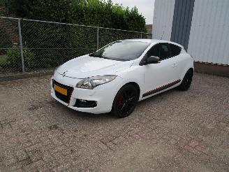 krockskadad bil auto Renault Mégane Coupe 1.4 TCE Monaco GP Parelmoer Wit 2012/2