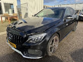skadebil auto Mercedes C-klasse 200 AMG AUT PRESTIGE GLASDAK BJ 2015 ! 2015/8