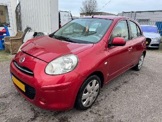 krockskadad bil auto Nissan Micra 1.2 DIG-S Acenta BJ 2012 217.393 KM 2012/8