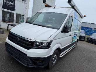 krockskadad bil bedrijf Volkswagen Crafter 35 2.0 TDI L3H3 EL Highline BJ 2019 159.265 KM 2019/8
