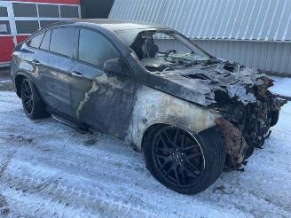 Vrakbiler auto Mercedes GLE GLE AMG Coupe (C292), SUV, 2015 / 2019 5.5 63 S AMG V8 biturbo 32V 4-Matic 2017/8