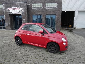 skadebil auto Fiat 500S 1.2 Lounge 2014/10