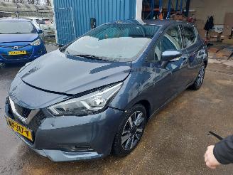 Vaurioauto  passenger cars Nissan Micra Micra (K14) Hatchback 0.9 IG-T 12V 2018/2