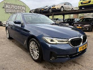 Vaurioauto  passenger cars BMW 5-serie 530E 135KW Autom. Clima Navi Laser Business Edition Plus NAP 2021/7