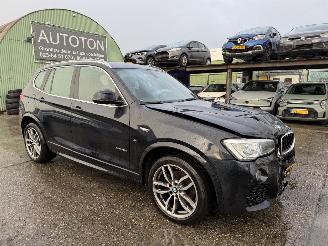 uszkodzony samochody osobowe BMW X3 20i 135KW Autom. Clima Navi X-Drive Led Xenon High Executive M-pakket NAP 2017/1