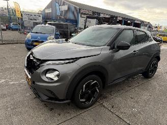 krockskadad bil auto Nissan Juke 1.0 DIG-T 84KW Clima Led Camera N-Connecta NAP 2023/4