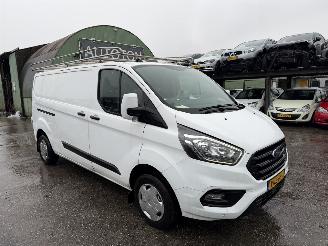 krockskadad bil bedrijf Ford Transit Custom 2.0 TDCI 96KW Clima Led L2H2 Imperiaal NAP 2022/2