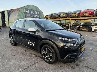 uszkodzony samochody osobowe Citroën C3 1.2 81KW Navi Clima Led C-Series 2022/3