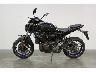 skadebil motor Yamaha MT-07 ABS 2017/1
