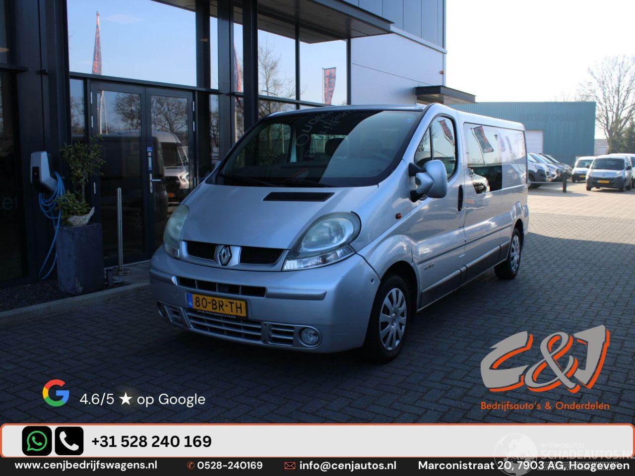 Renault Trafic L2H1 Dubbele Cabine airco cruise elek pakket