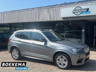 damaged passenger cars BMW X3 35d XDrive 313PK M-Sport Automaat F1 Panorama Lane-Ass Trekhaak 2013/7
