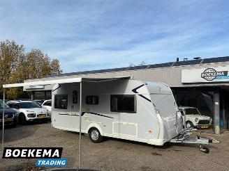 krockskadad bil caravan Tec  Travel King 470 TE Luifel Mover Enkele-Bedden Fietsenrek 2009/5