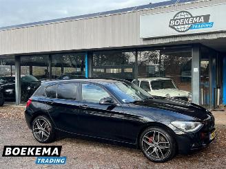 skadebil auto BMW 1-serie 118i 136PK Executive Aut Led Navi Cruise Airco PDC 2014/5