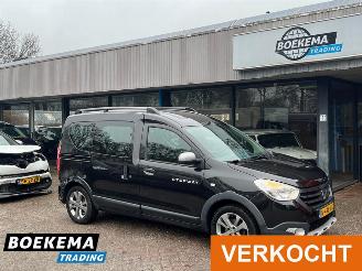 skadebil auto Dacia Dokker 1.2 TCe Stepway Navi Cruise Airco PDC 2015/6