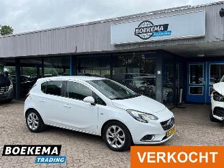 krockskadad bil auto Opel Corsa 1.4 Online Edition Navigatie Airco Cruise 5-Deurs LMV 2017/8