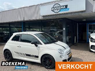 damaged passenger cars Fiat 500S 0.9 Turbo 105PK Sport Airco Digi-Dash 2015/5