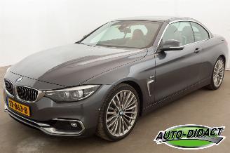 uszkodzony samochody osobowe BMW 4-serie 430i Automaat Clima Navi Leder Camera High Executive 2018/6