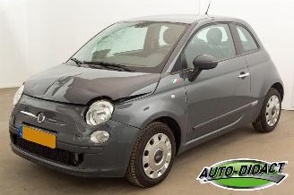 damaged passenger cars Fiat 500 1.2 Automaat Clima 62.138 km NAP Pop 2011/4