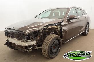 Damaged car Mercedes C-klasse C180d Navi Leder 2017/7