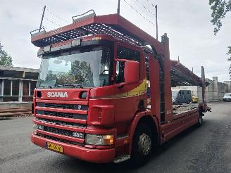 skadebil vrachtwagen Scania P P94 Autotransport 1999/4