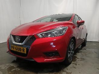 krockskadad bil auto Nissan Micra Micra (K14) Hatchback 1.0 12V (BR10DE) [52kW]  (12-2016/06-2025) 2017/9