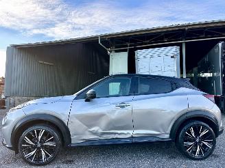 krockskadad bil auto Nissan Juke Gereserveerd 1.0 DIG-T 114pk 7-traps aut + f1 N-Design - 360cam - bose - leer - front + line + side assist - keyless 2021/6