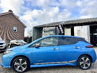 krockskadad bil auto Nissan Leaf e+ 62kWh 218pk aut Tekna - nap - bose - 360cam - nav - leer + alcantara - stuur + stoelverw v+a - E-pedal 2019/10