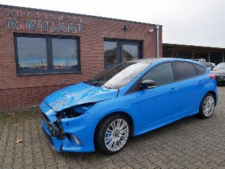 krockskadad bil auto Ford Focus RS BLEU & BLACK ALCANTARA 2017/10