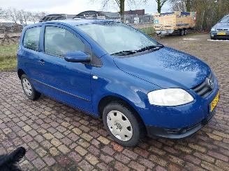 krockskadad bil auto Volkswagen Polo Fox 1.4 + Apk 110.000 km 2006/6
