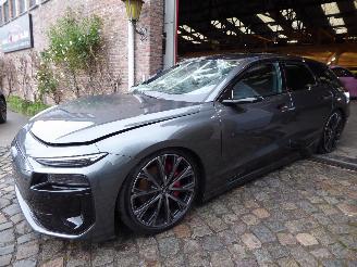 damaged passenger cars Audi A6 e-tron Avant performance S Line 2025/7