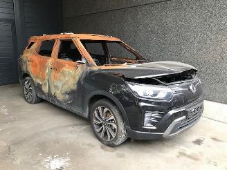 Salvage car Ssang yong Tivoli Grand SUV 2021 1.5 T-GDi 16V SUV  Benzine 1.597cc 120kW (163pk) FWD 2021/9