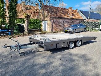krockskadad bil aanhanger Tijhof TA 30 TA30-ANN autotransporter 450x210 3000KG 2019 MARGE 2019/5