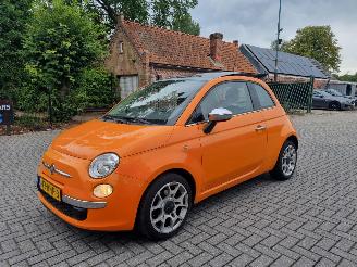Unfallwagen Fiat 500 0.9 Twinair Pano Airco Leder 2011/7