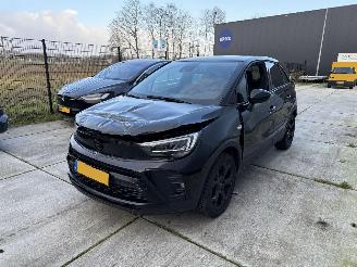 Voiture accidenté Opel Crossland 1.2 TURBO ELEGANCE 96 KW AUTOMAAT -NAVI-CAMERA 2024/5
