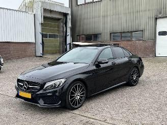 damaged passenger cars Mercedes C-klasse 180 AMG Pakket Pano Sport Edition Orgineel Nl Auto Nap  Burnmester 2017/7