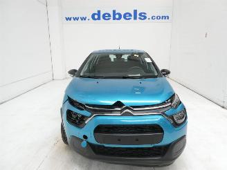 krockskadad bil auto Citroën C3 III FEEL 2021/2